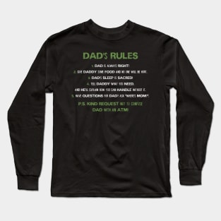 DAD's RULES Long Sleeve T-Shirt